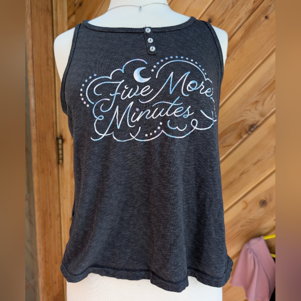 Secret Treasures "Five More Minutes" Sleep Tank Top